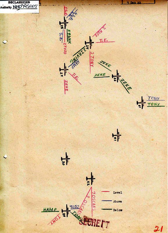 Consolidated Mission Report for the 497th Bomb Group for the 3 Dec 44 mission to Musashino