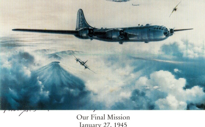 Hap's final combat mission 27 Jan 1945