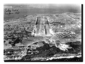 Isley Field, Siapan 1945