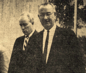 Francis with President Roosevelt